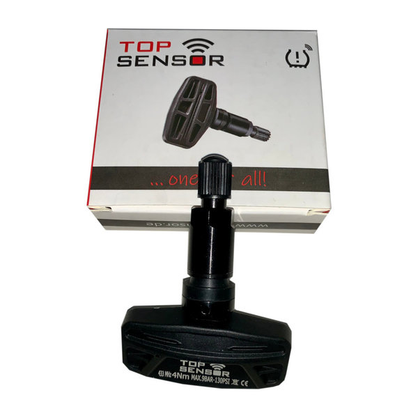 Reifendrucksensor Top Sensor VW Touareg 7P 8/2010 - 6/2014 schwarzes Aluventil