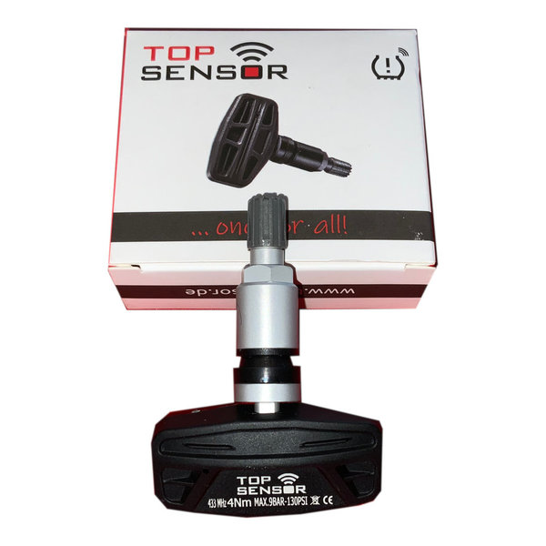 Reifendrucksensor TOP Sensor TESLA Modell S 2013 - 2014 System: Baolong silbernes Aluventil